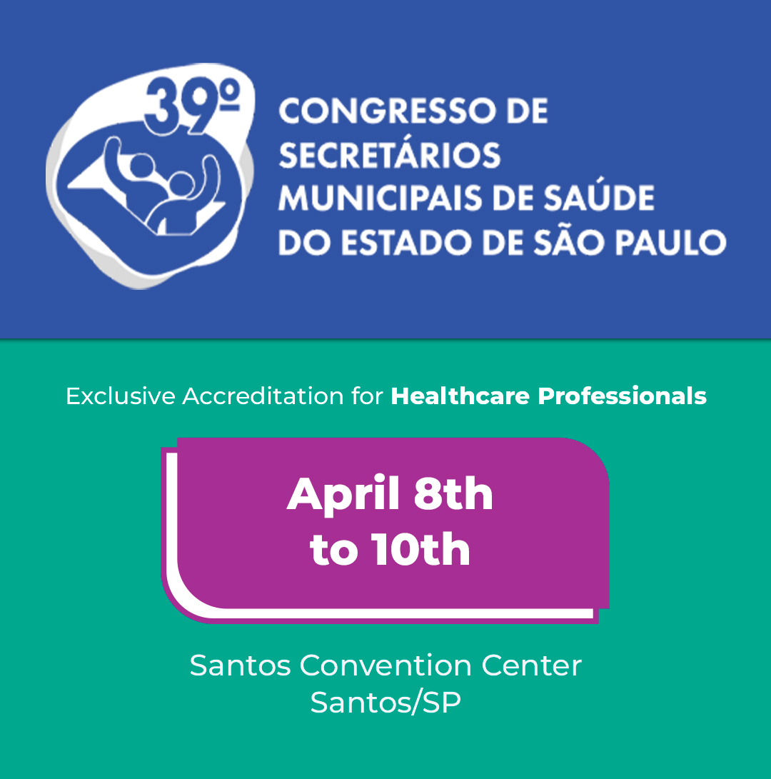 39th Congress of Municipal Health Secretaries of the State of São Paulo