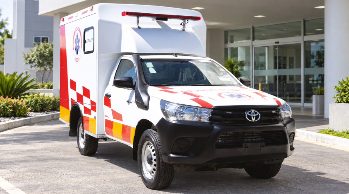 Ambulância Simples Remoção – Hilux — foto 1