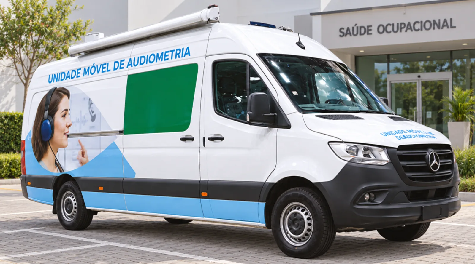 Unidade Móvel Audiometria